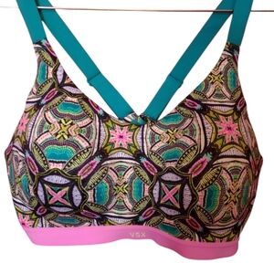 VSX Patterned Sports Bra - Multicolor 36D